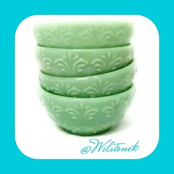 The Pioneer Woman Timeless Beauty Jade set of 4- 3.12 inch dipping bowls - Picture 1 of 4